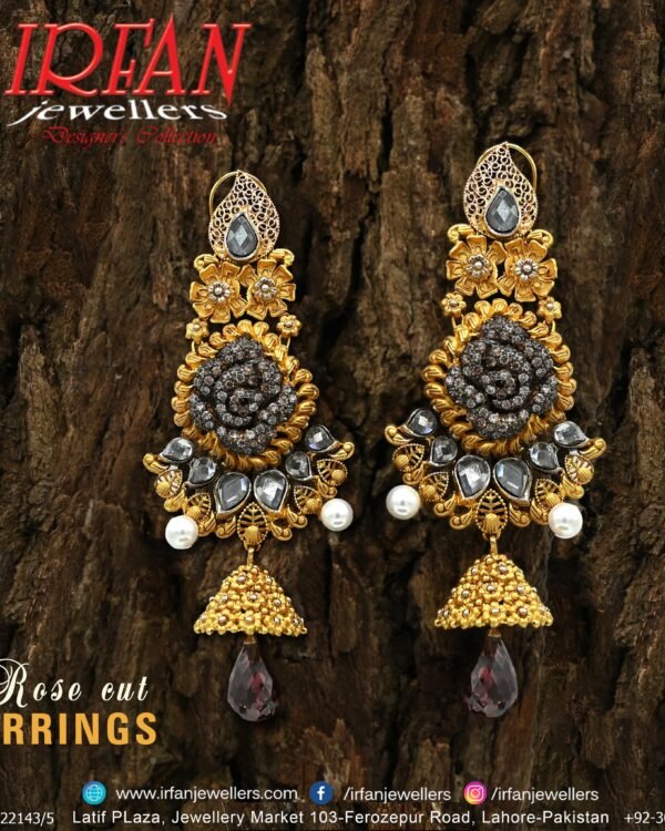 Gold Earring Design 0124