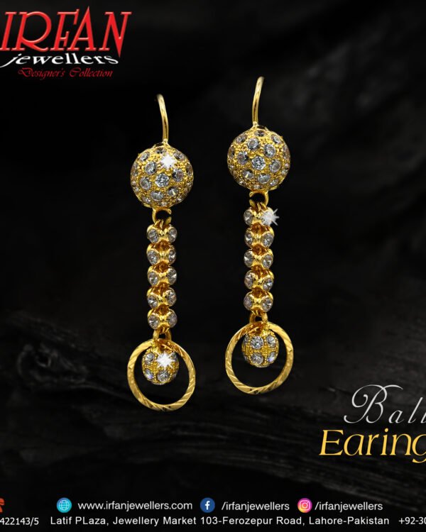 Gold Earring Design 0128