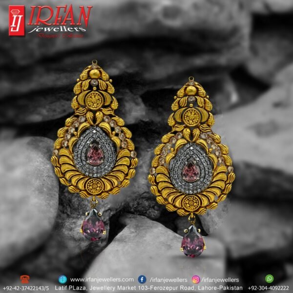 Gold Earring Design 0129