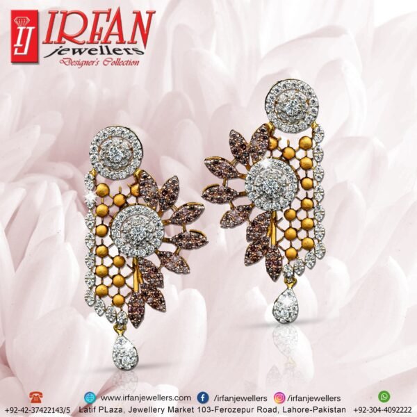 Gold Earring Design 0137
