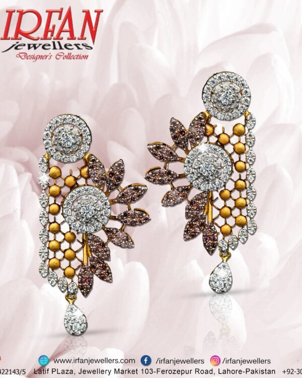 Gold Earring Design 0137