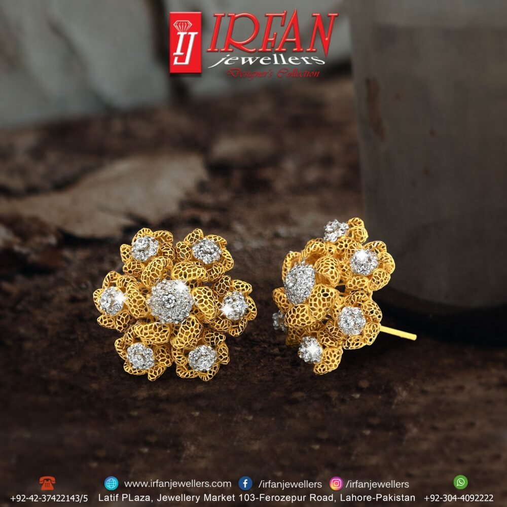 Gold Earring Design 0141