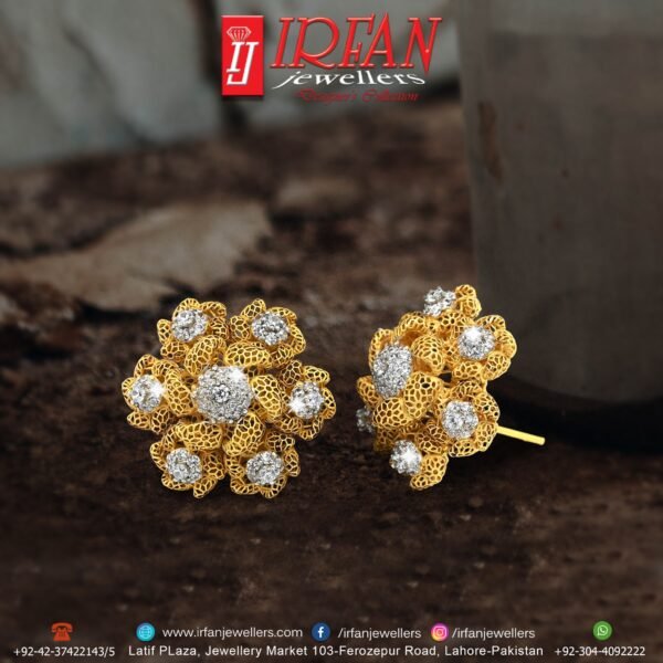 Gold Earring Design 0141