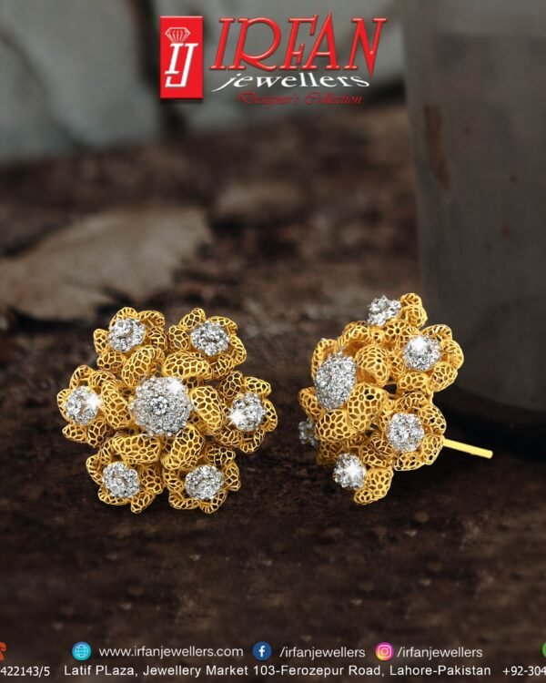 Gold Earring Design 0141