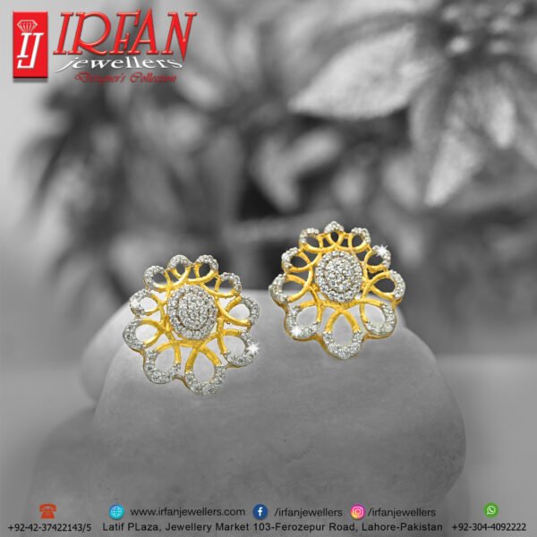 Gold Earring Design 0142