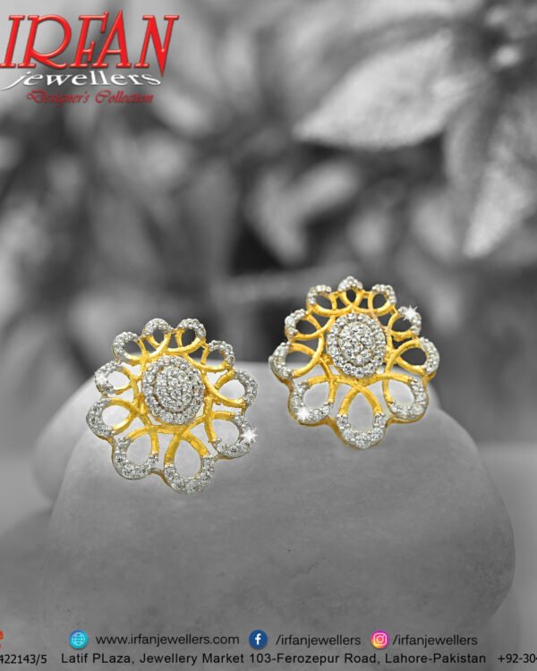 Gold Earring Design 0142