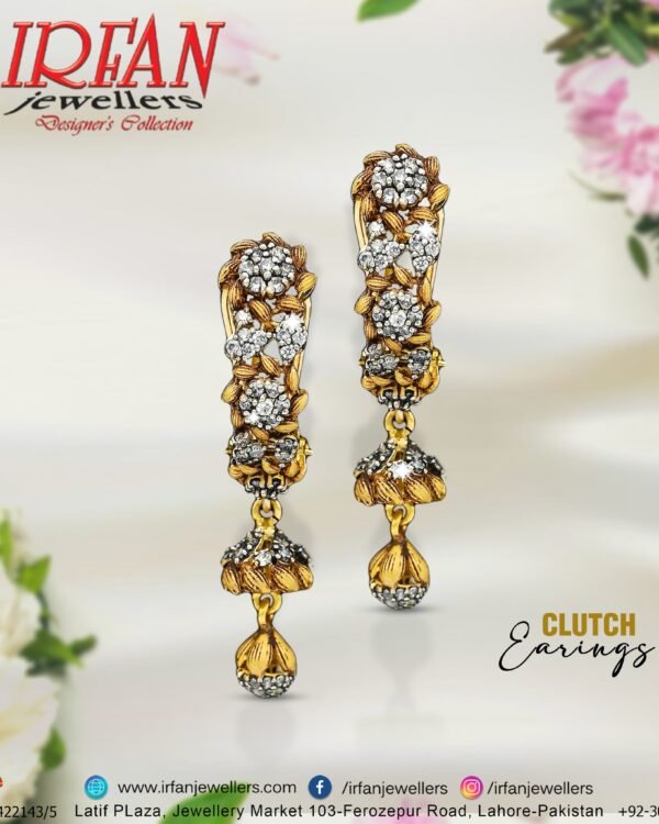 Gold Earring Design 0143