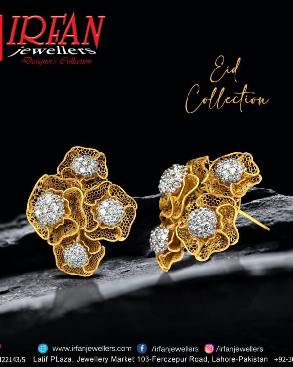 Gold Earring Design 0145