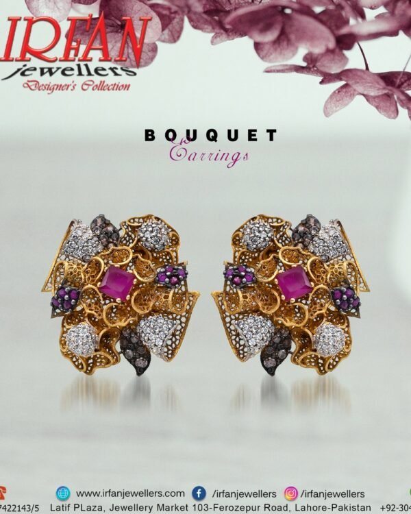 Gold Earring Design 0146