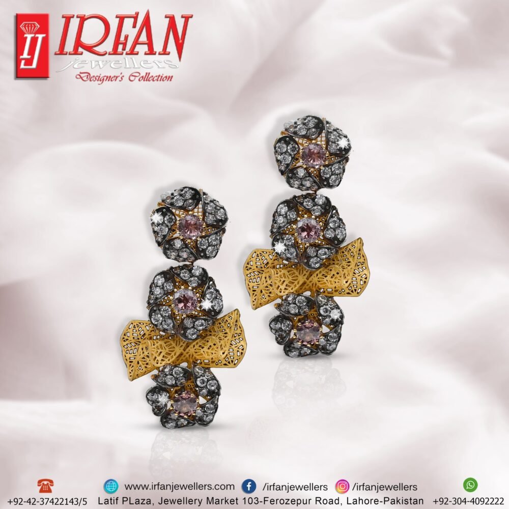 Gold Earring Design 0147