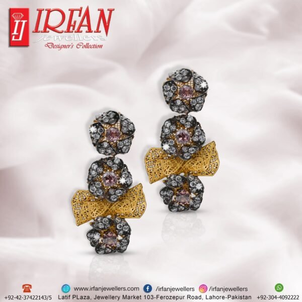 Gold Earring Design 0147