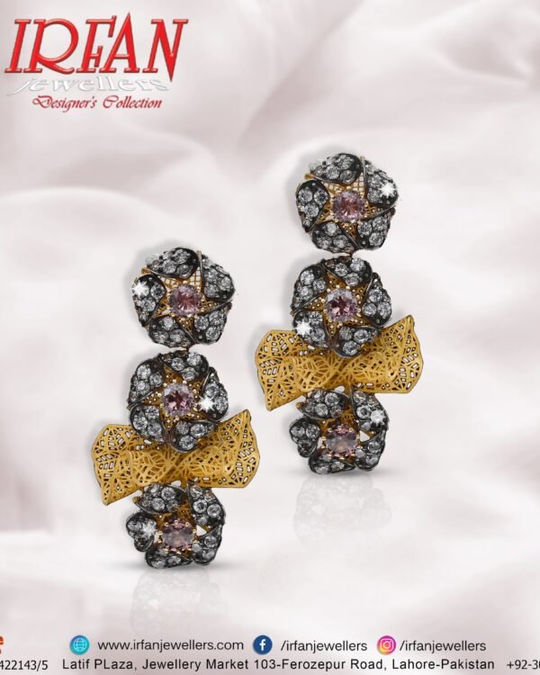 Gold Earring Design 0147