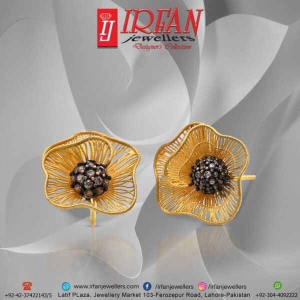 Gold Earring Design 0148