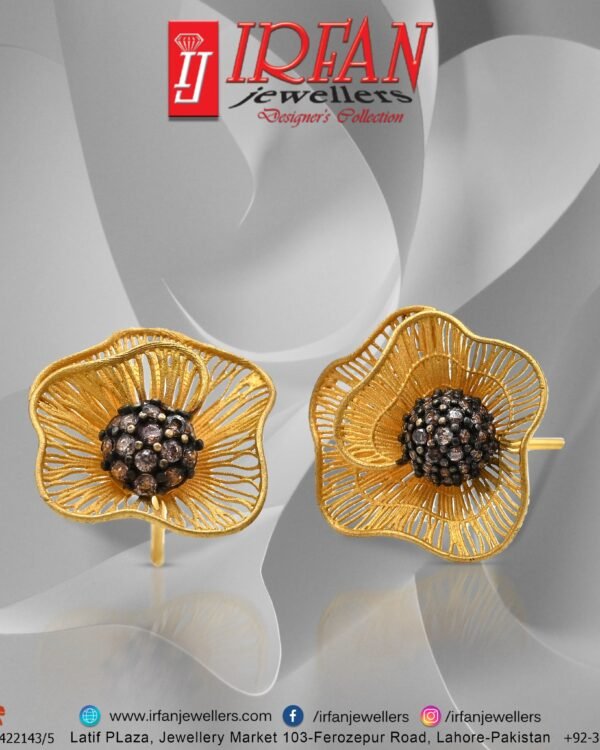 Gold Earring Design 0148