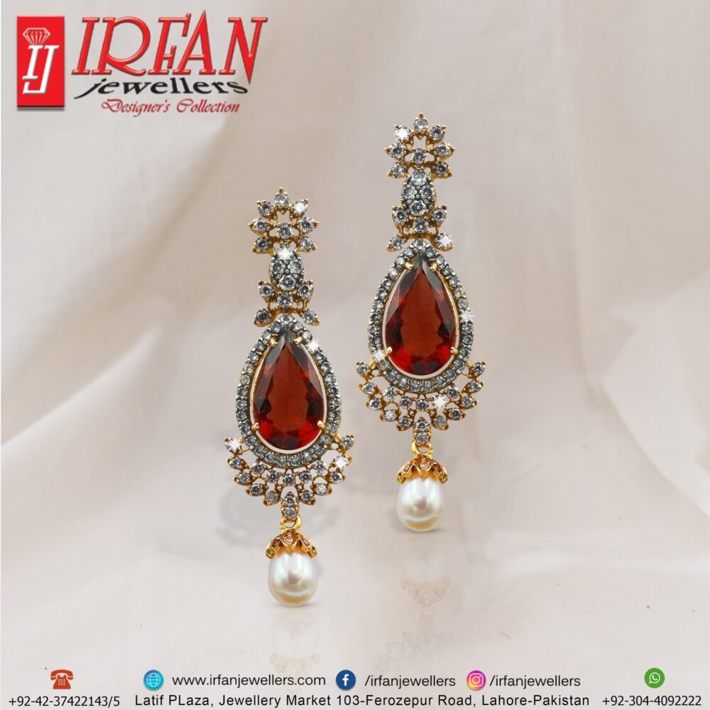 Gold Earring Design 0153