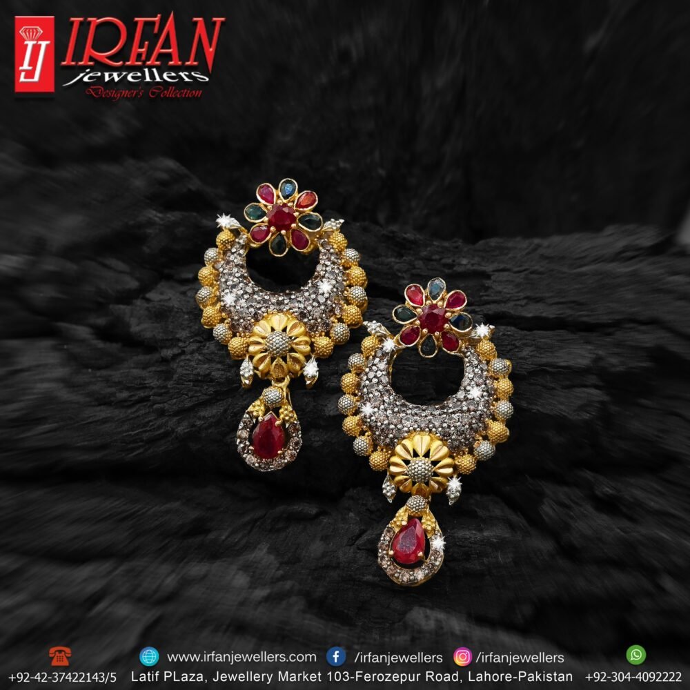 Gold Earring Design 0155