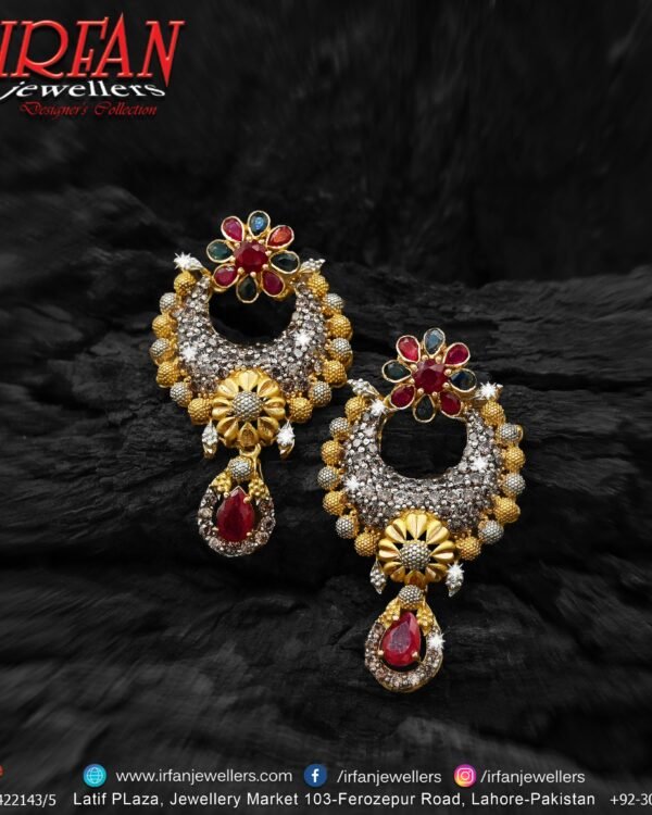 Gold Earring Design 0155