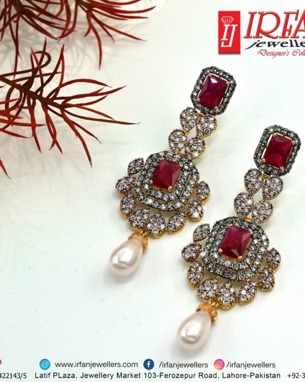 Gold Earring Design 0157