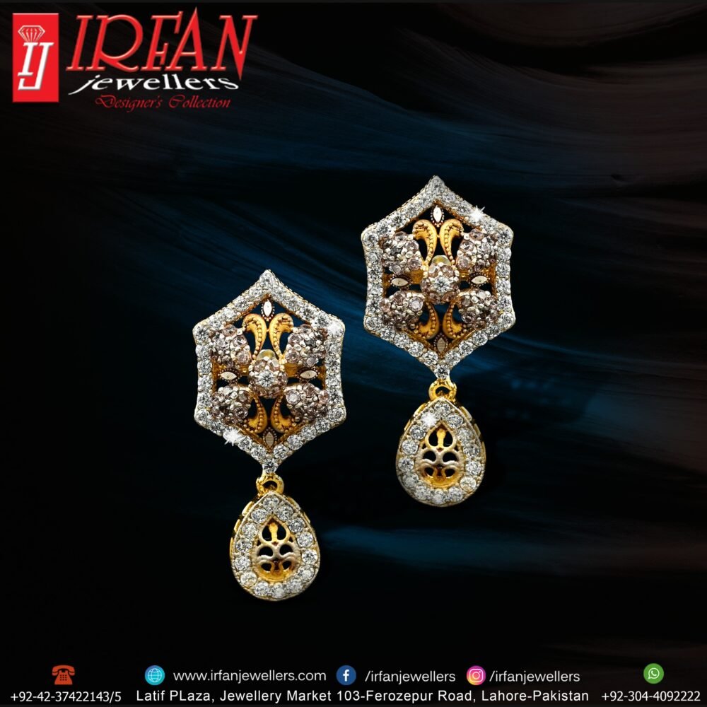 Gold Earring Design 0165