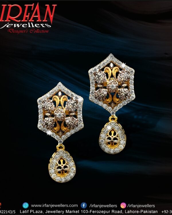 Gold Earring Design 0165