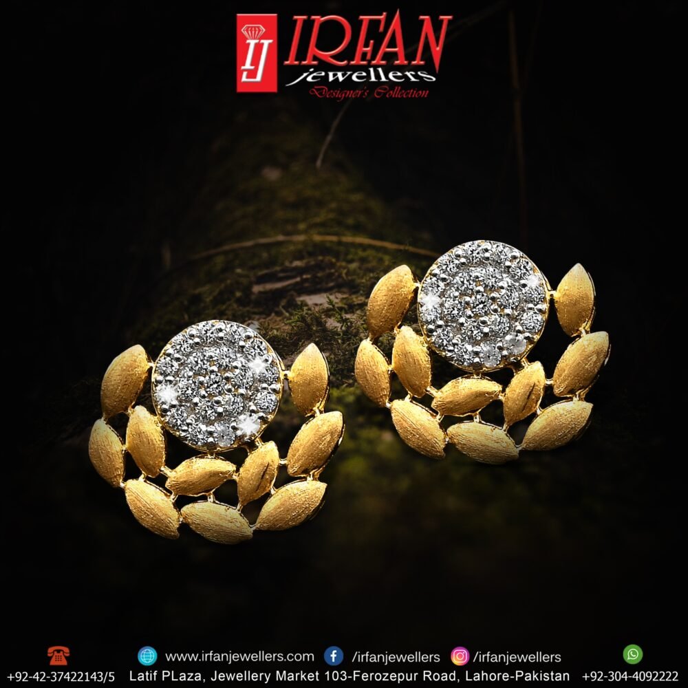 Gold Earring Design 0168