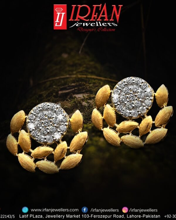 Gold Earring Design 0168
