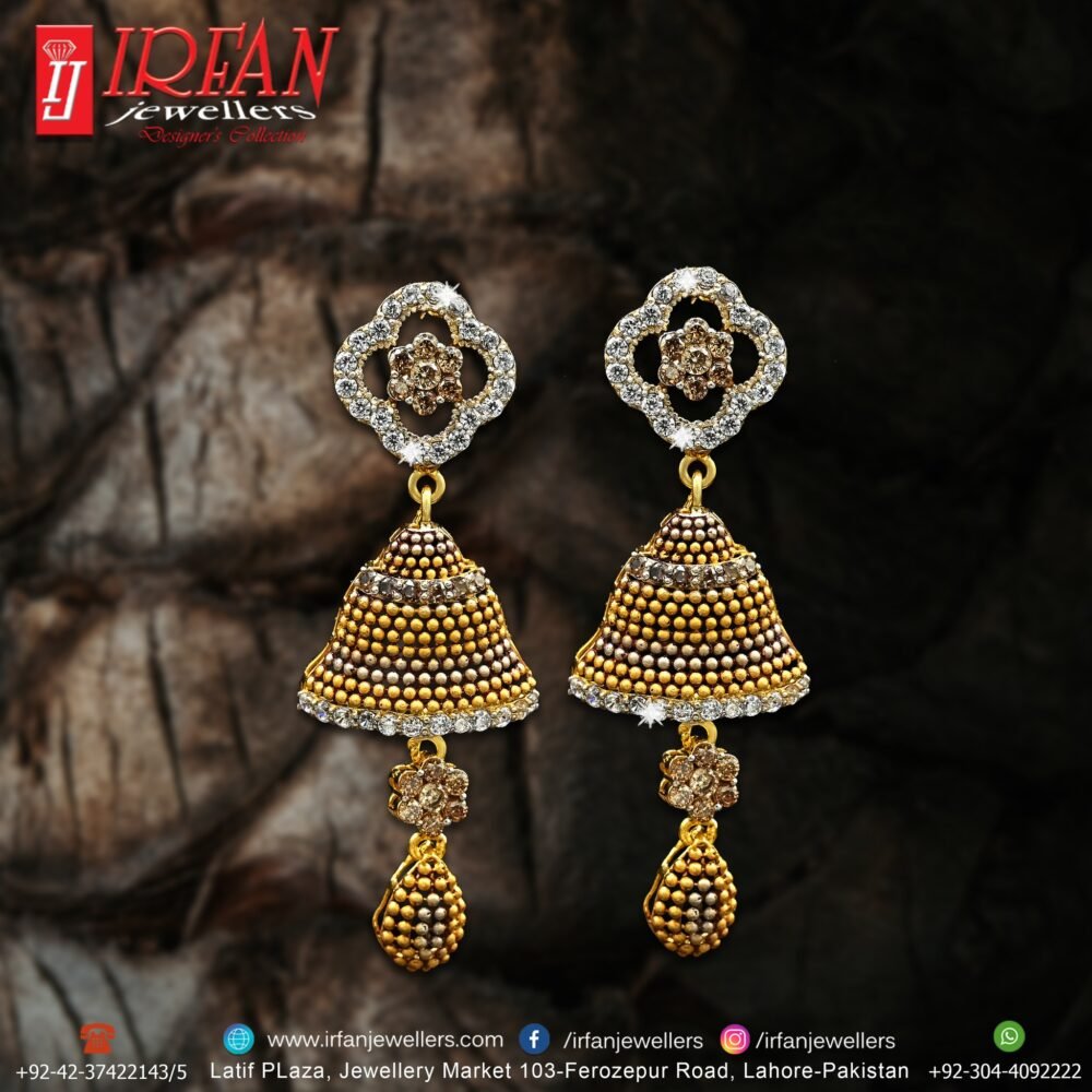 Gold Earring Design 0173