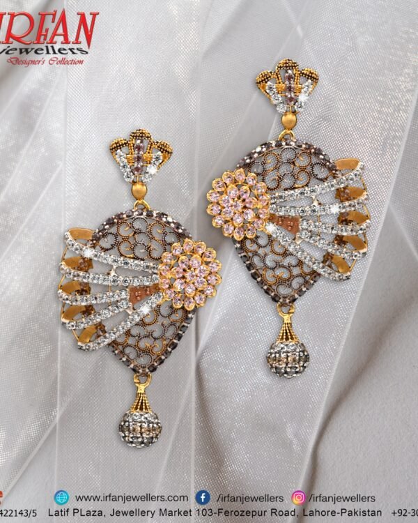 Gold Earring Design 0174