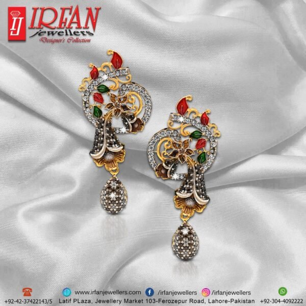 Gold Earring Design 0177
