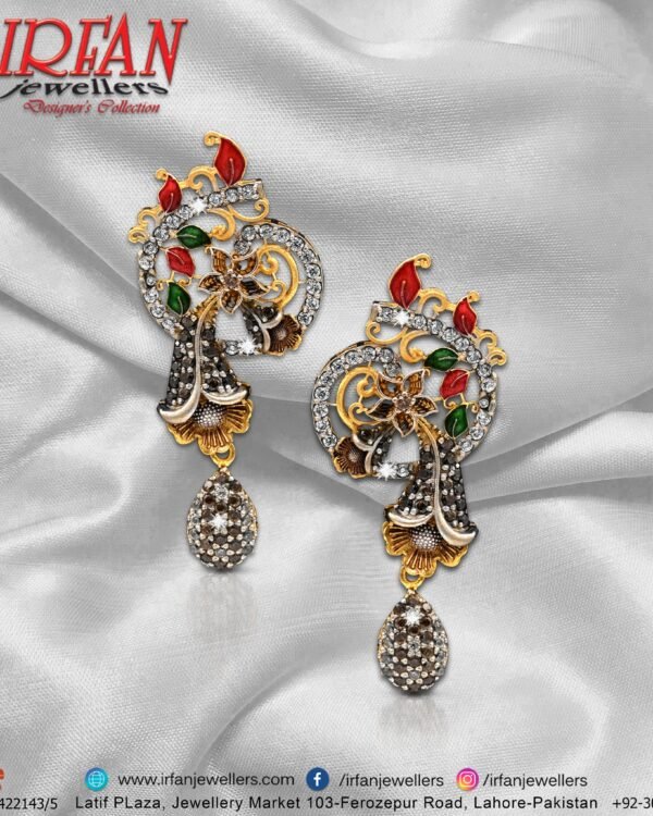 Gold Earring Design 0177
