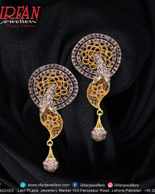 Gold Earring Design 0178