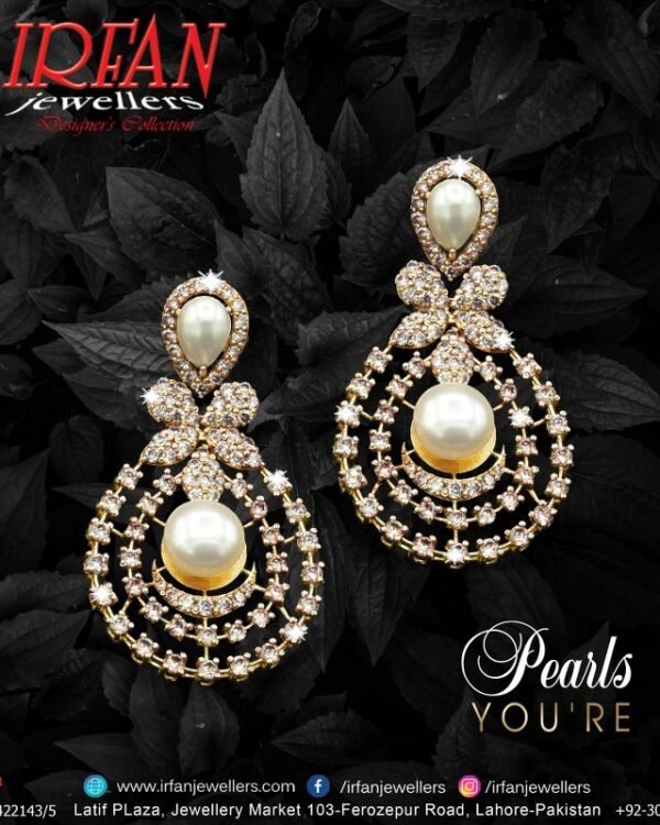 Gold Earring Design 0182