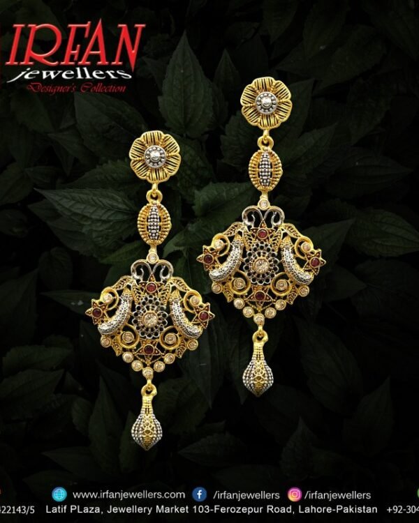 Gold Earring Design 0183