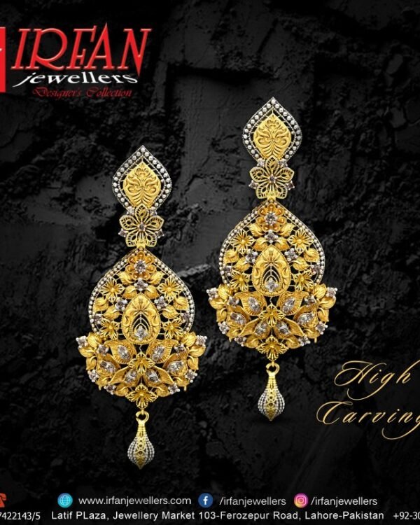 Gold Earring Design 0184