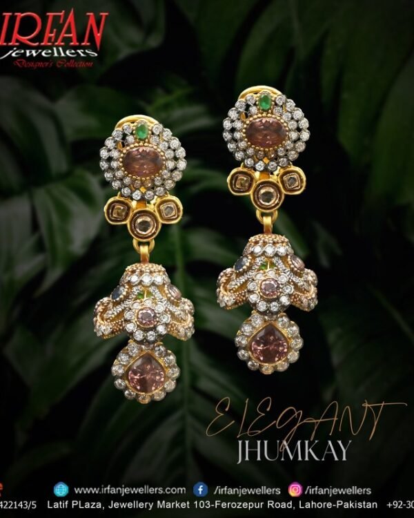 Gold Earring Design 0188