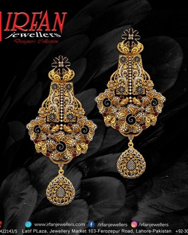Gold Earring Design 0189