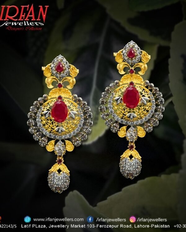 Gold Earring Design 0190