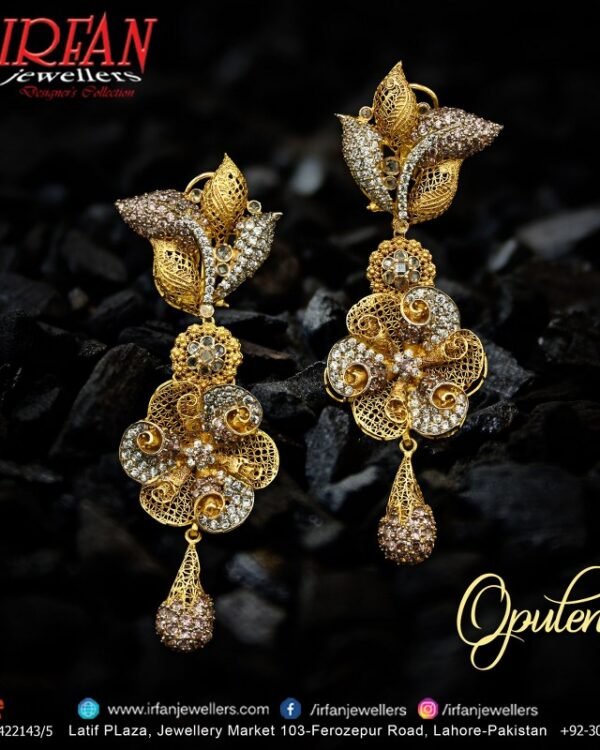 Gold Earring Design 0191