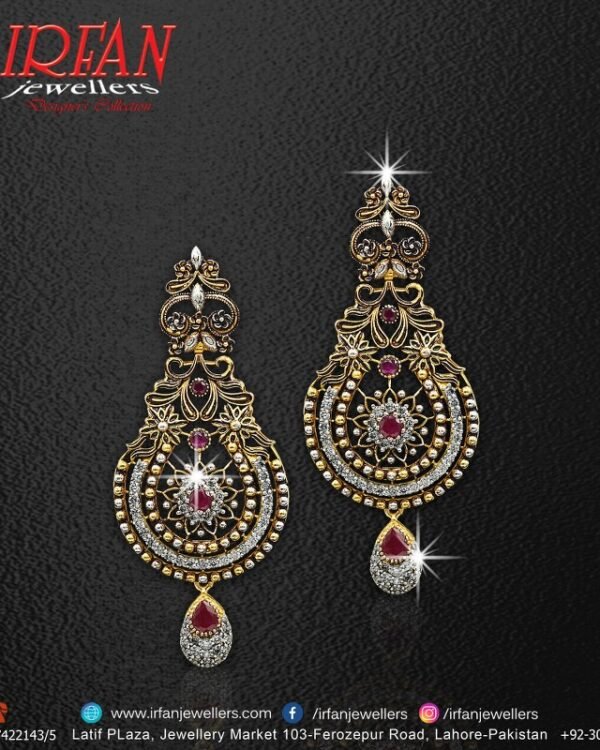 Gold Earring Design 0192