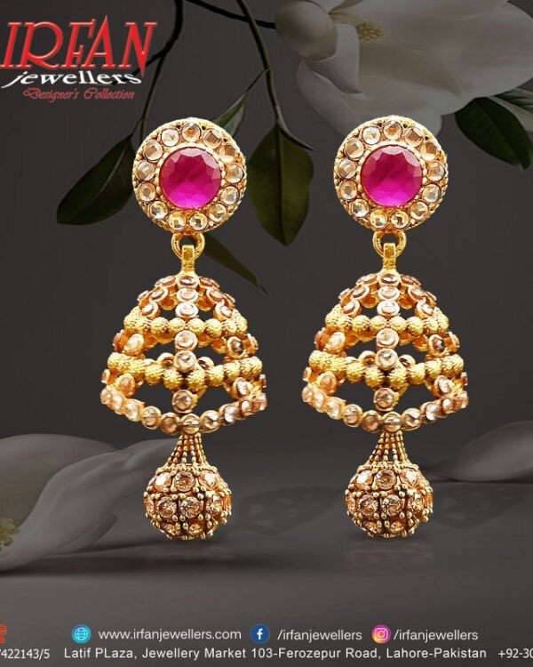 Gold Earring Design 0193