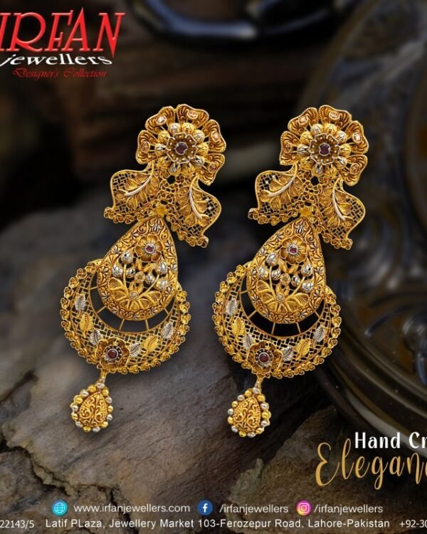 Gold Earring Design 0194
