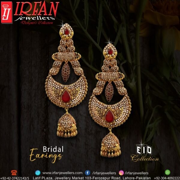Gold Earring Design 0197
