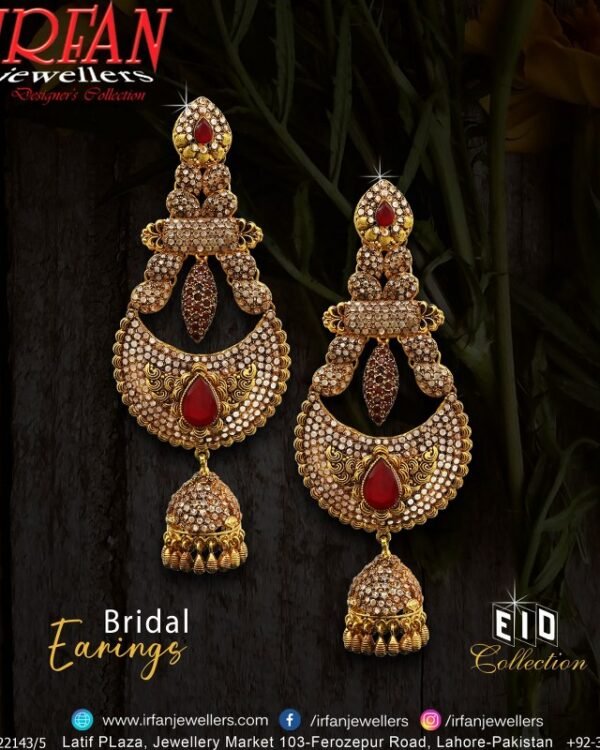 Gold Earring Design 0197
