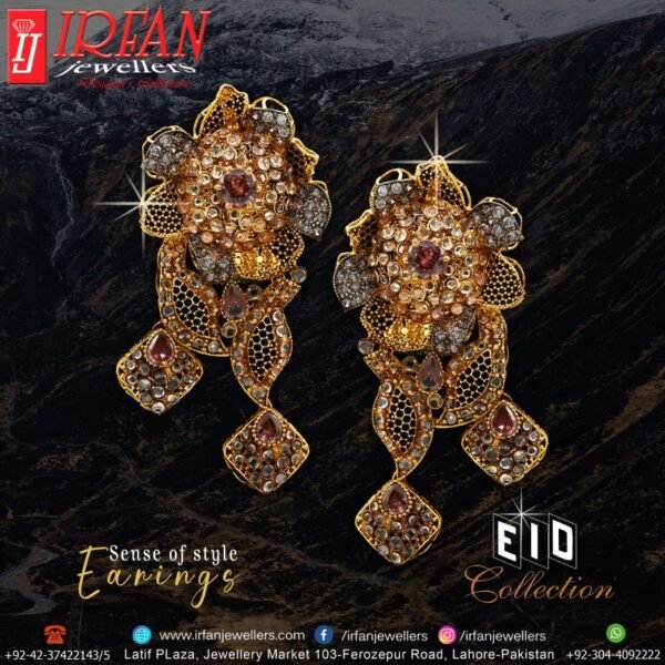 Gold Earring Design 0204