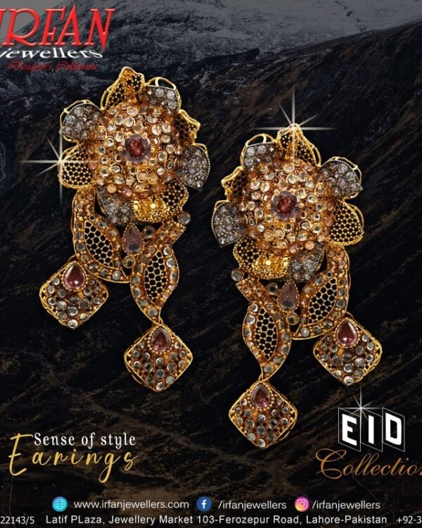 Gold Earring Design 0204