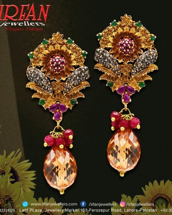Gold Earring Design 0205