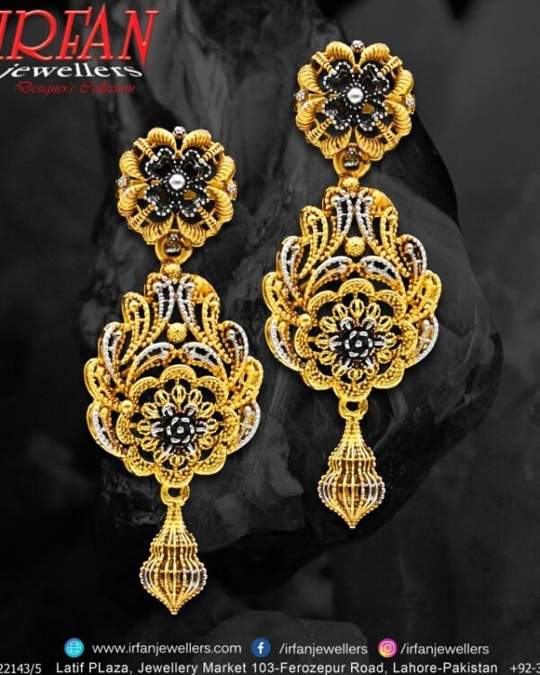Gold Earring Design 0206