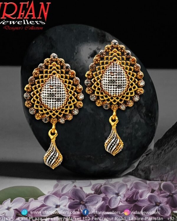 Gold Earring Design 0208