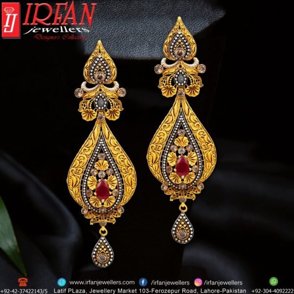 Gold Earring Design 0211