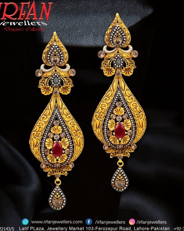 Gold Earring Design 0211